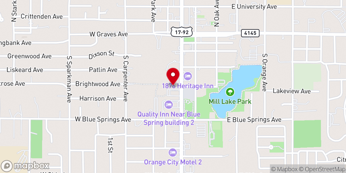 Map showing location of Possible Deliverance Ministries