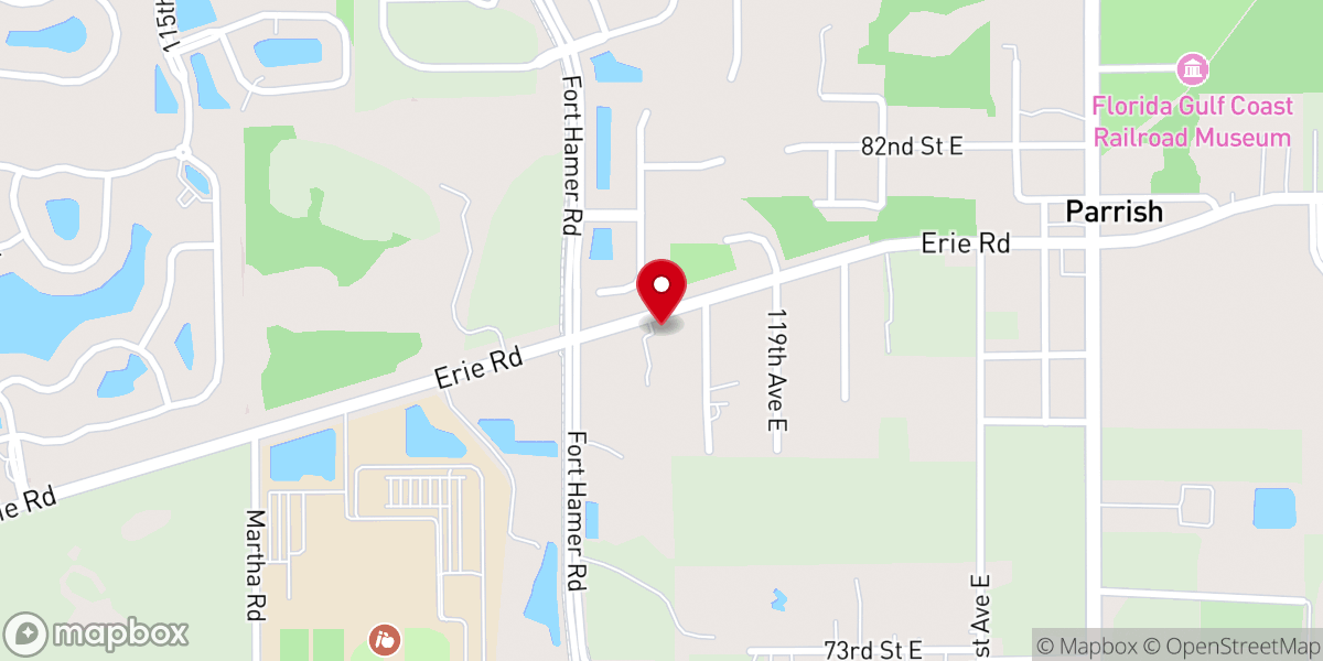 Map showing location of St Mary's Missionary Baptist Church