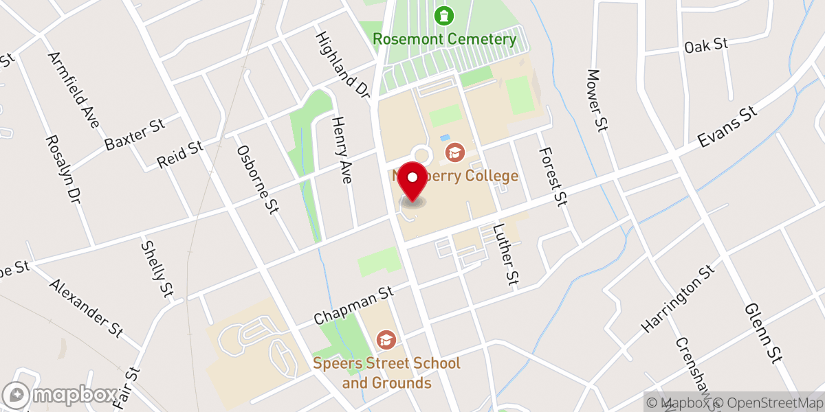 Map showing location of Wiles Chapel