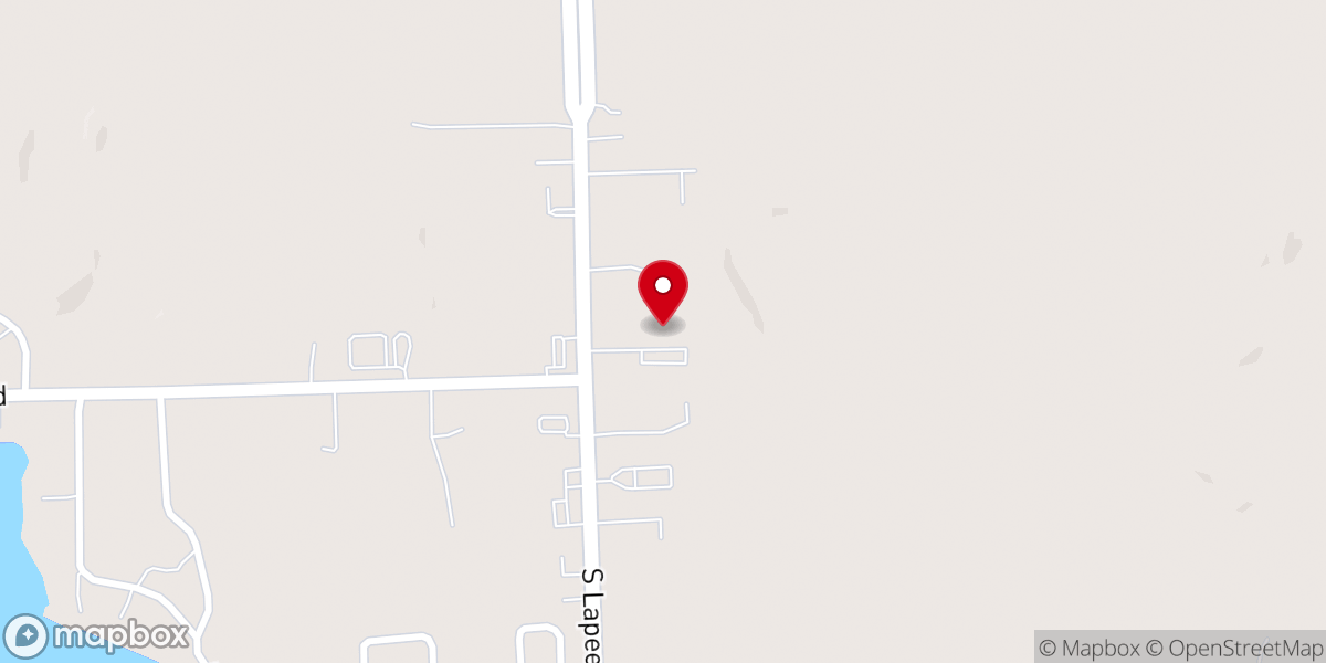 Map showing location of St Louise Chapel
