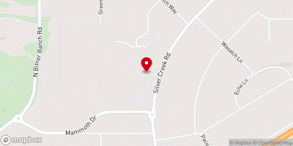 Map showing location of Mountain Life Church