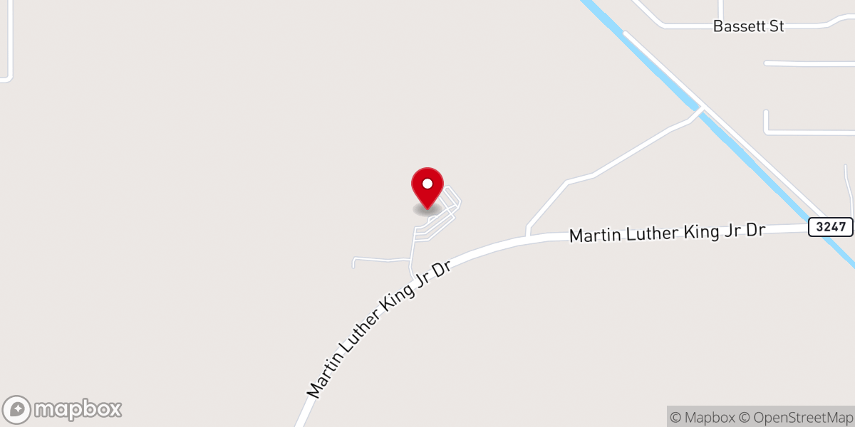 Map showing location of First Baptist Church-Orange