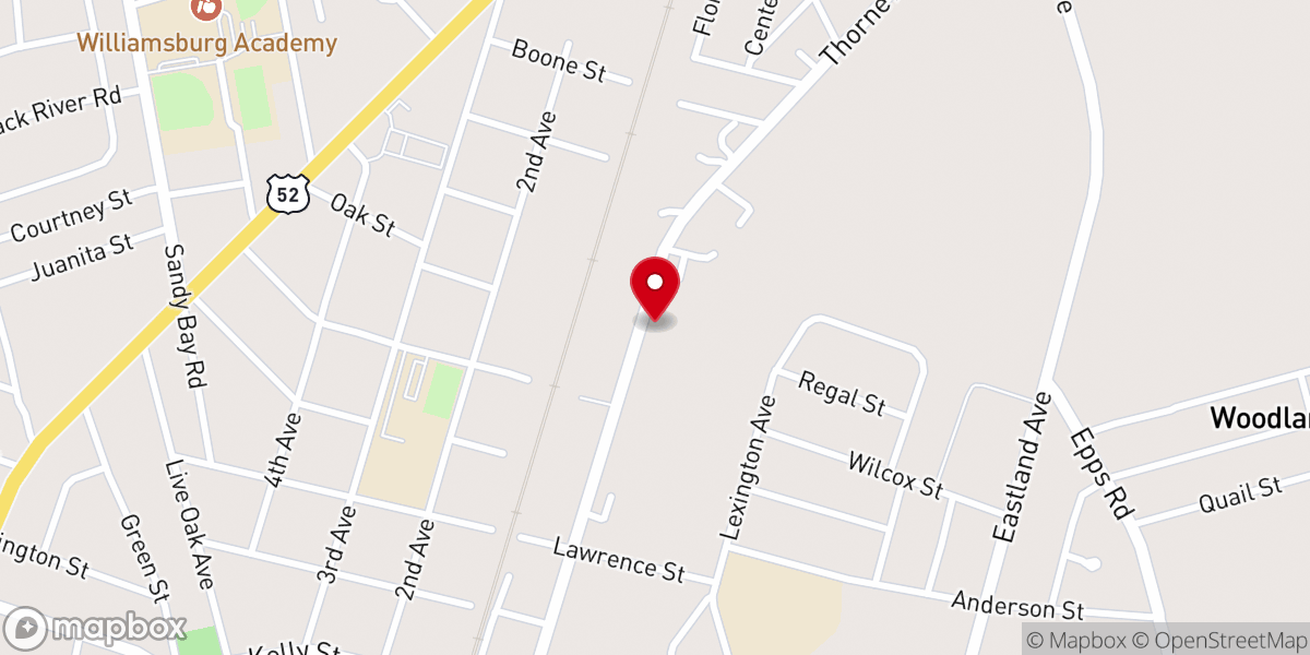Map showing location of Felician Center