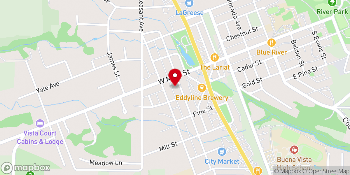 Map showing location of St Rose of Lima Church