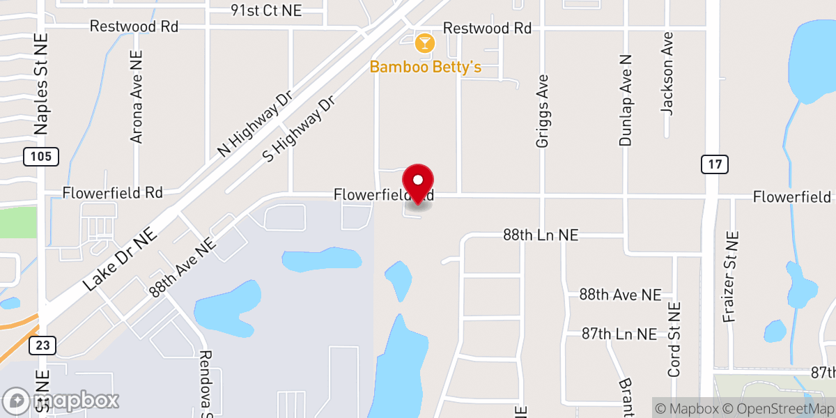 Map showing location of Together Place Church