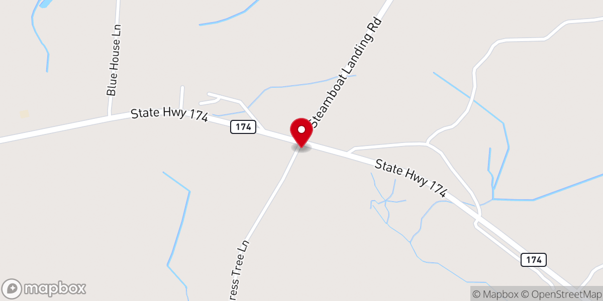Map showing location of Clark Burial Ground