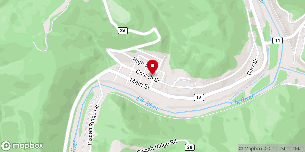 Map showing location of Clay Elementary School