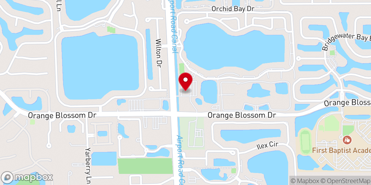 Map showing location of St Katherine Greek Orthodox Church