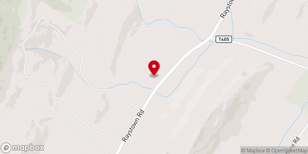 Map showing location of Woodcock Valley Bible Church