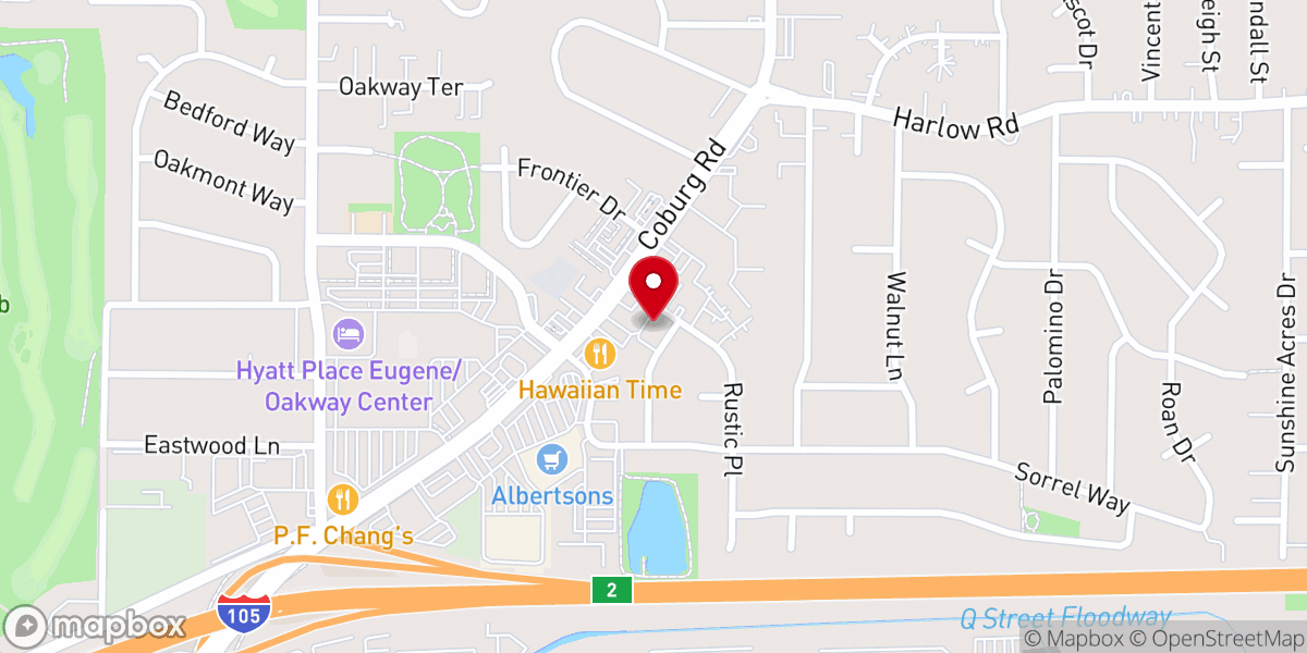 Map showing location of Center for Spiritual Living Cottage Grove