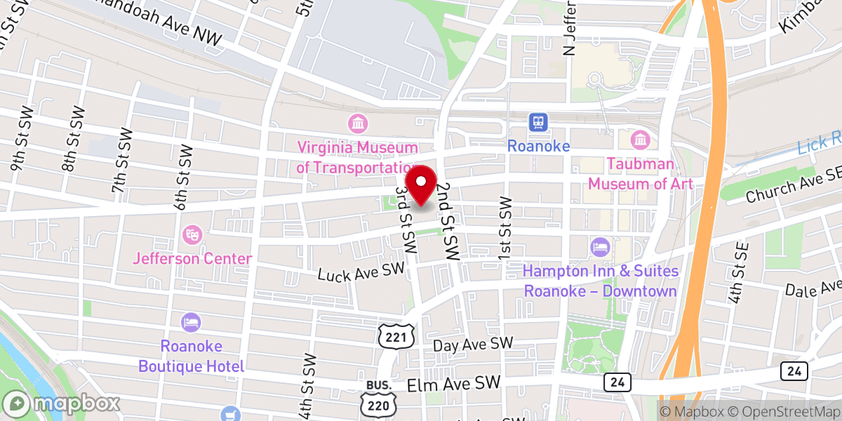 Map showing location of 220 Church LLC