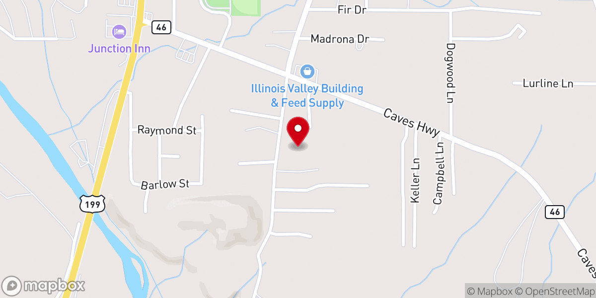 Map showing location of Adventist Community Service Center