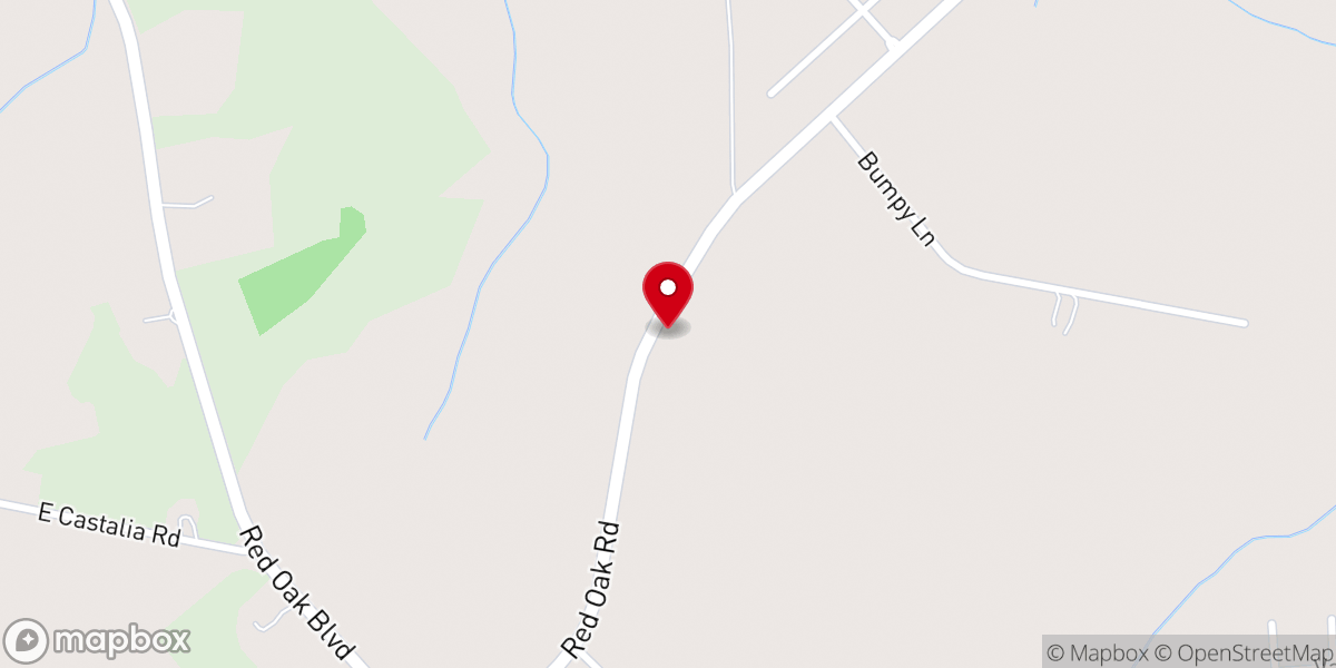 Map showing location of Saint Johns Church