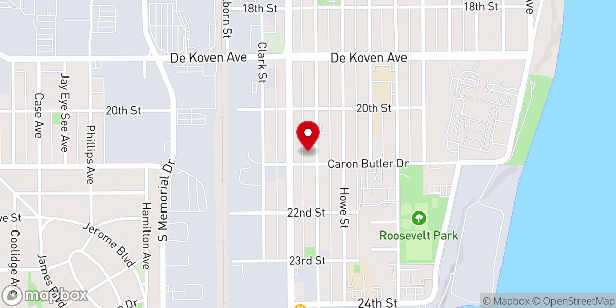 Map showing location of Compassion Tabernacle United
