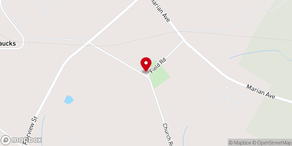 Map showing location of Christ Church - White Church