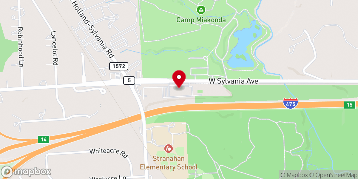 Map showing location of Summit Church