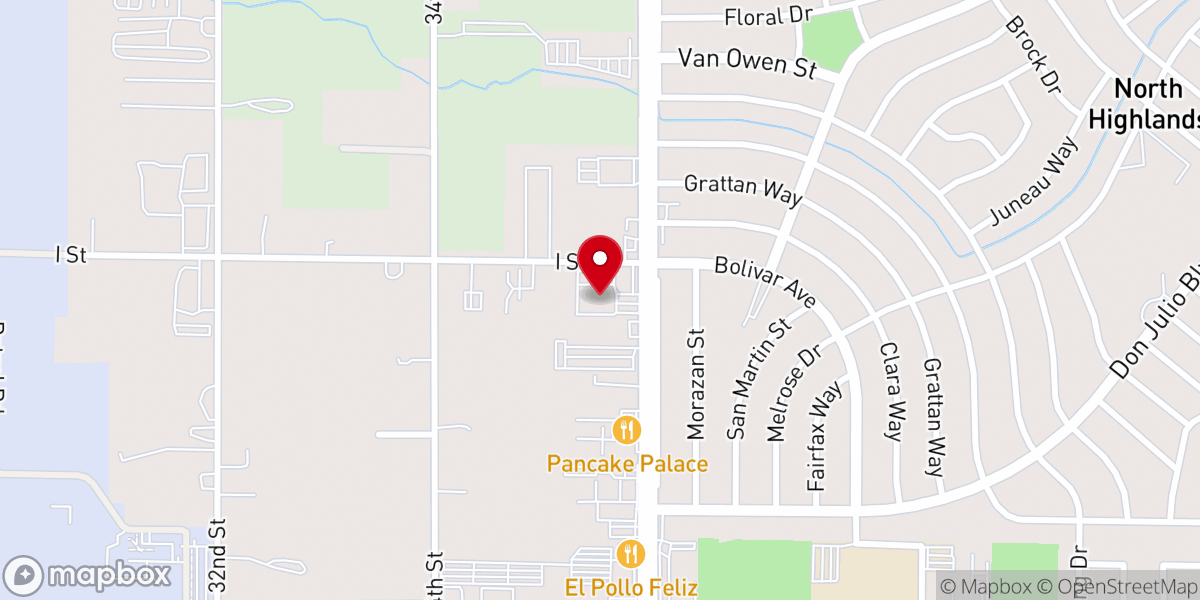 Map showing location of Family Community Church