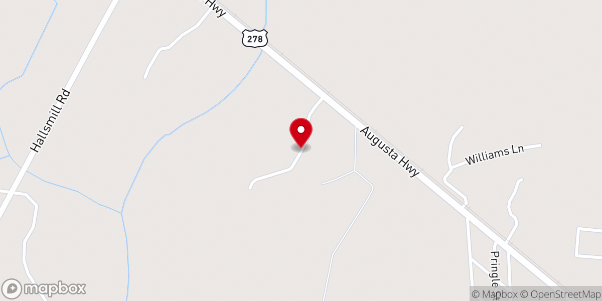 Map showing location of Camp Christian