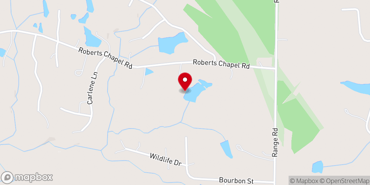 Map showing location of Abundant Blessings Farm