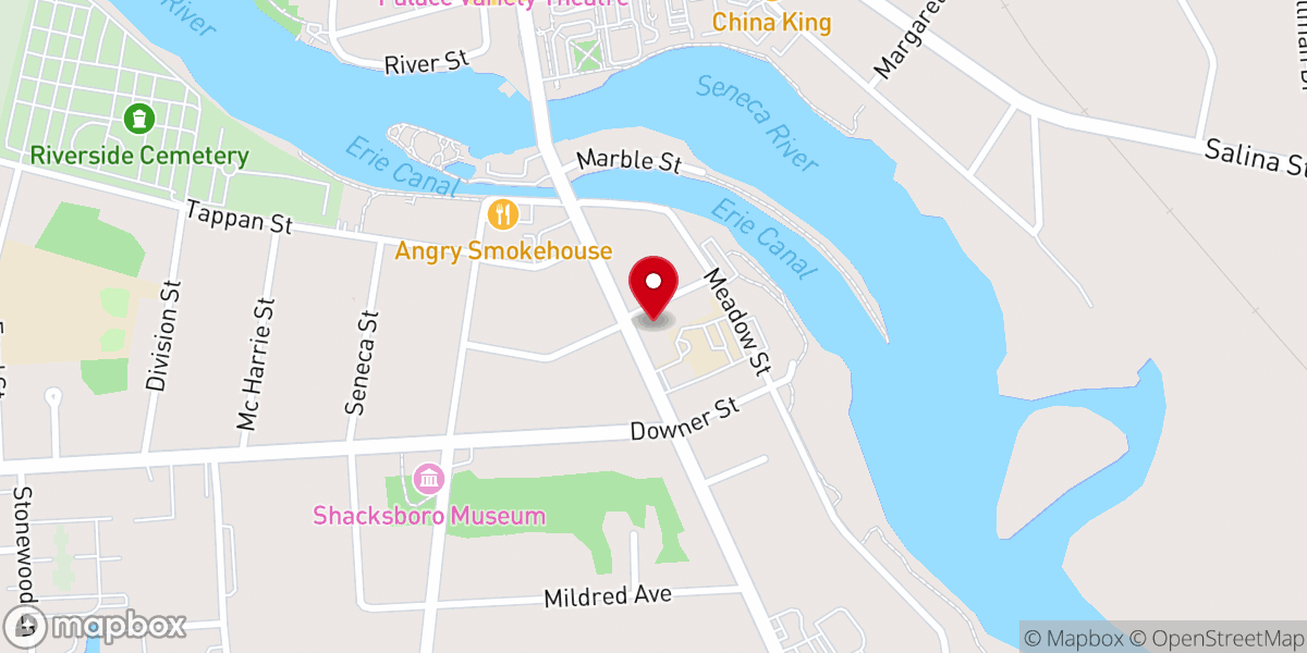 Map showing location of Saint Marys Chapel House