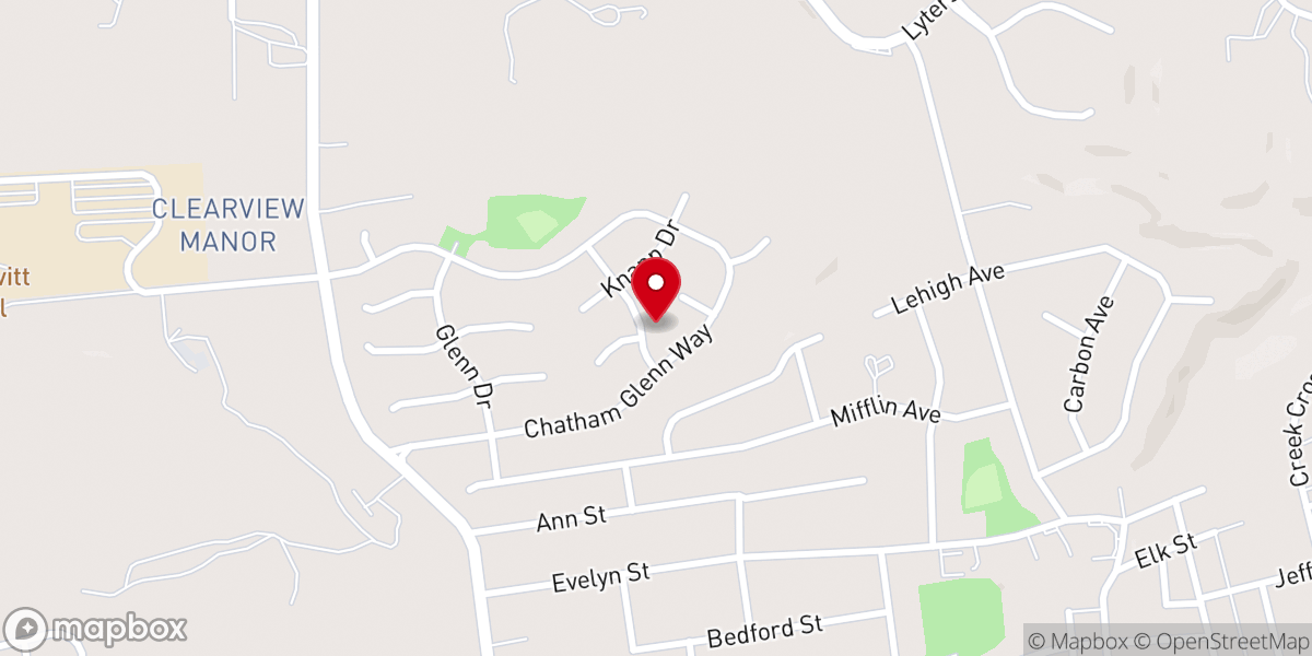 Map showing location of Brenda Alton Ministries