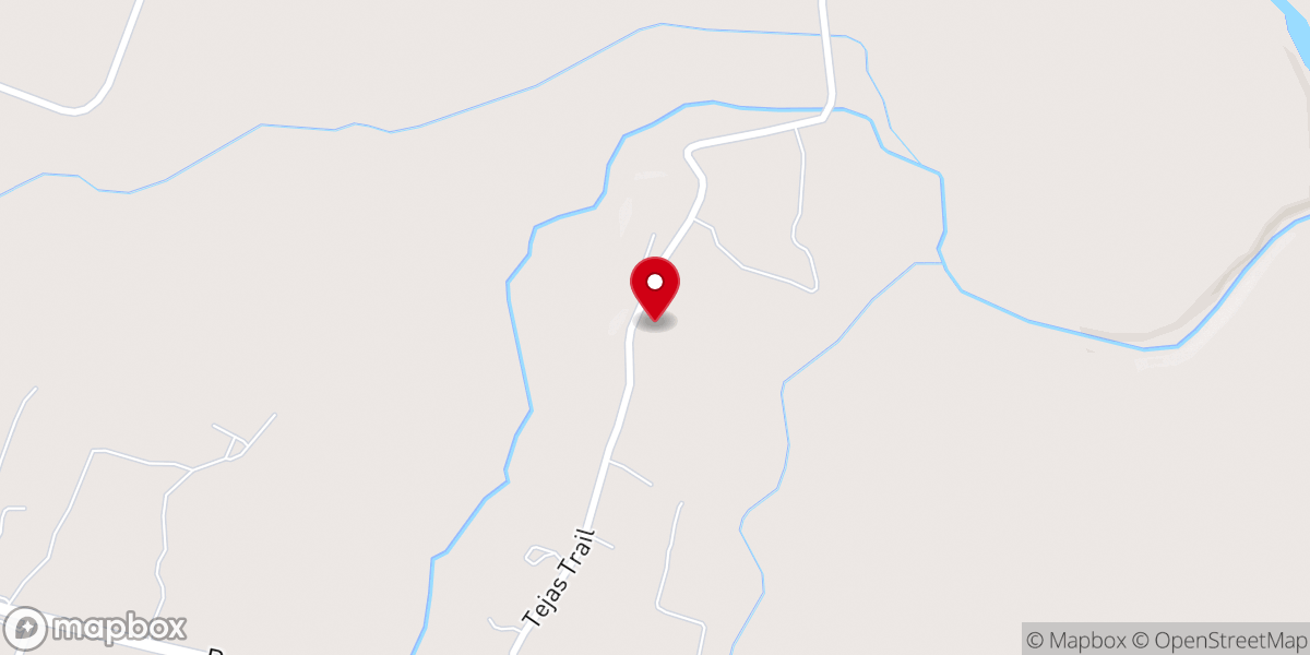 Map showing location of Mike Arnold Ministries