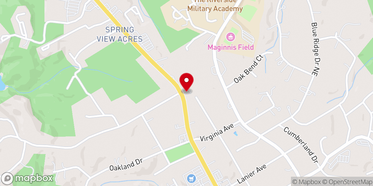 Map showing location of St. Francis of Assisi Anglican Catholic Church