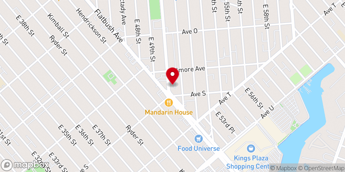 Map showing location of Petco