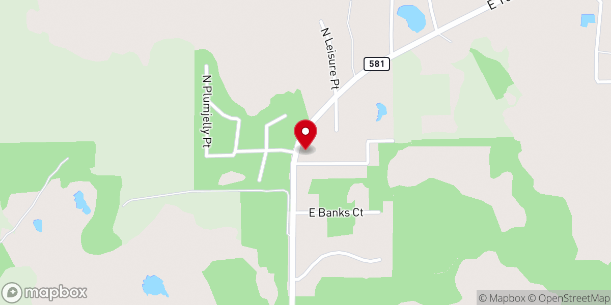 Map showing location of Citrus Missionary Baptist Church