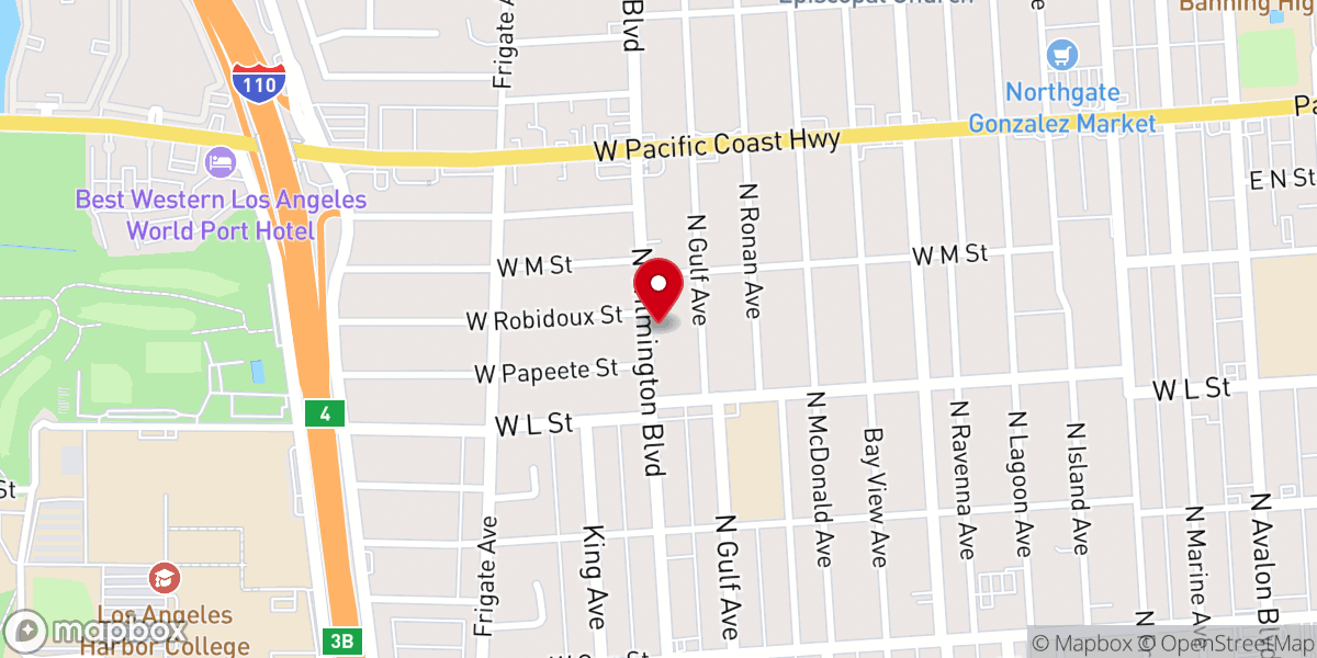 Map showing location of Mount Sinai Pentecostal Church Inc