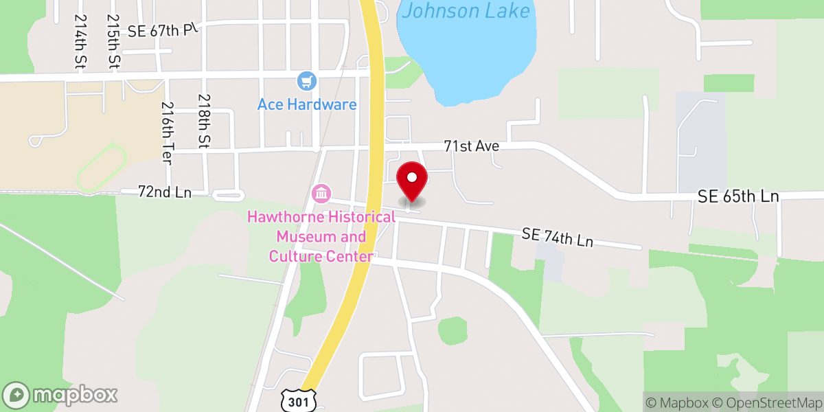 Map showing location of Gordon Chapel Church