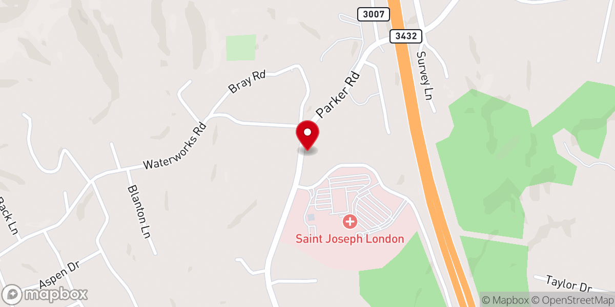 Map showing location of West London Baptist Church