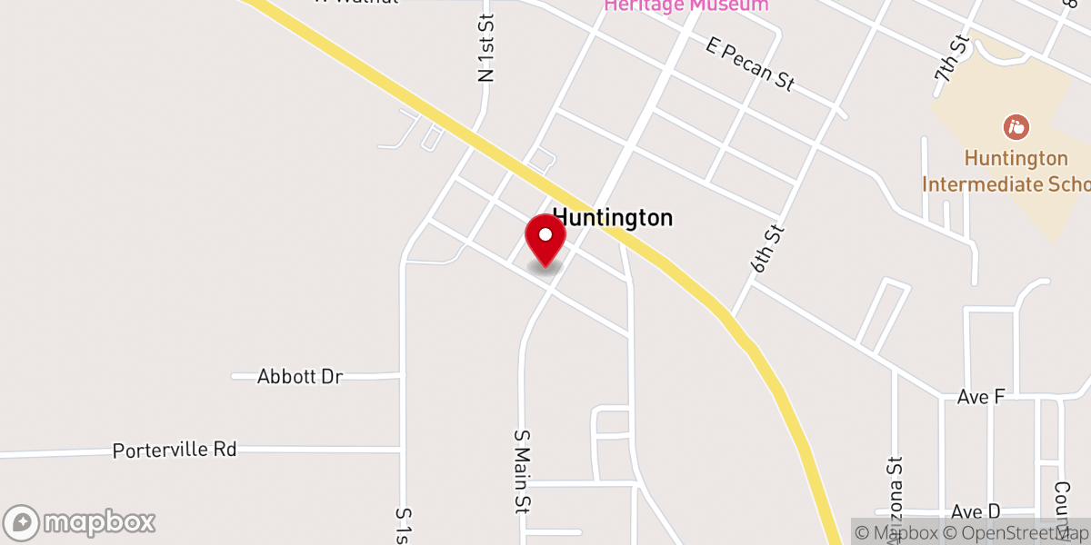 Map showing location of Highway Missionary Baptist Church