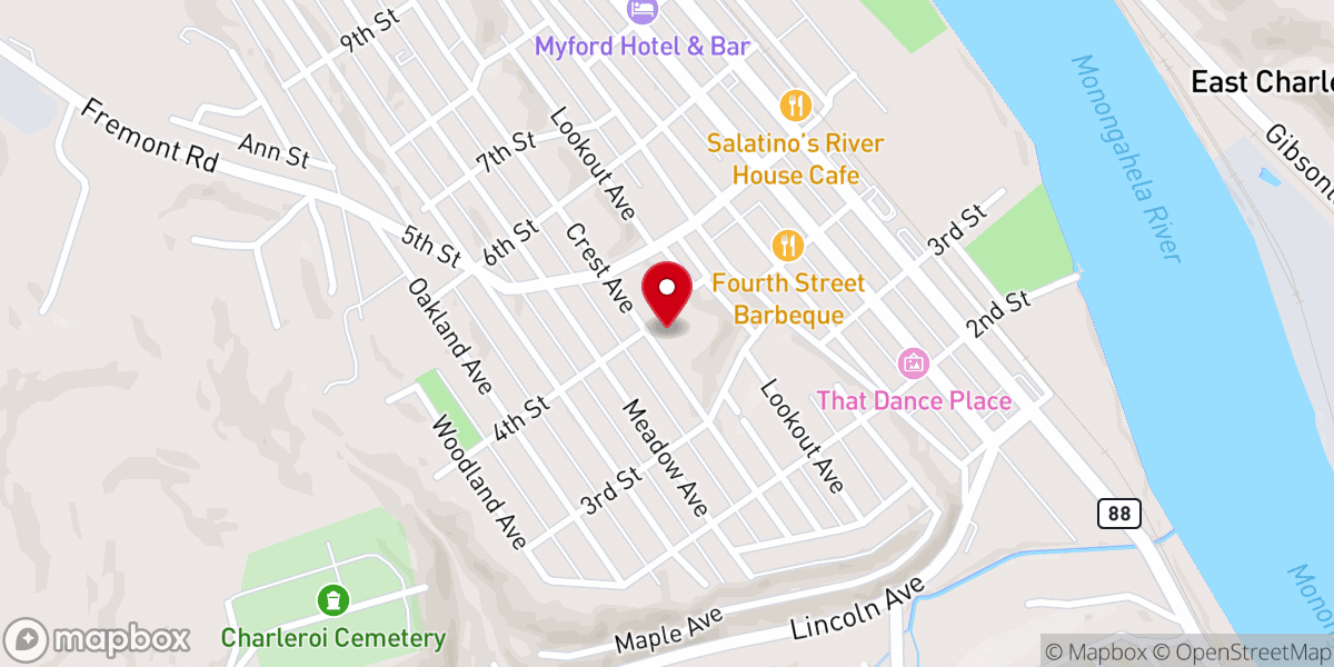 Map showing location of Bailey Ed