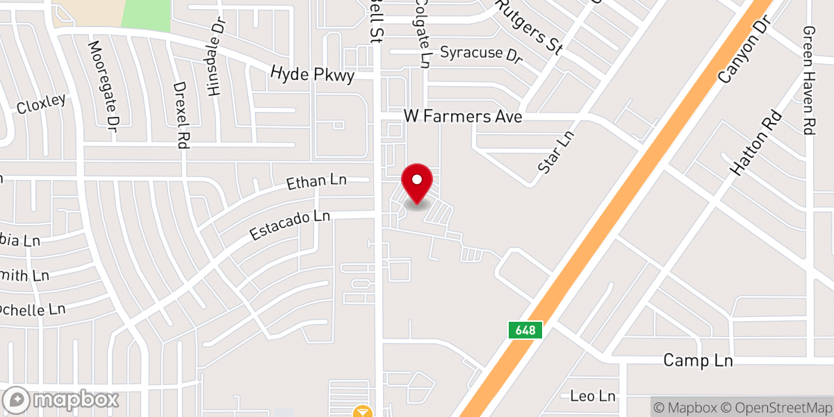 Map showing location of Messiah's House Church