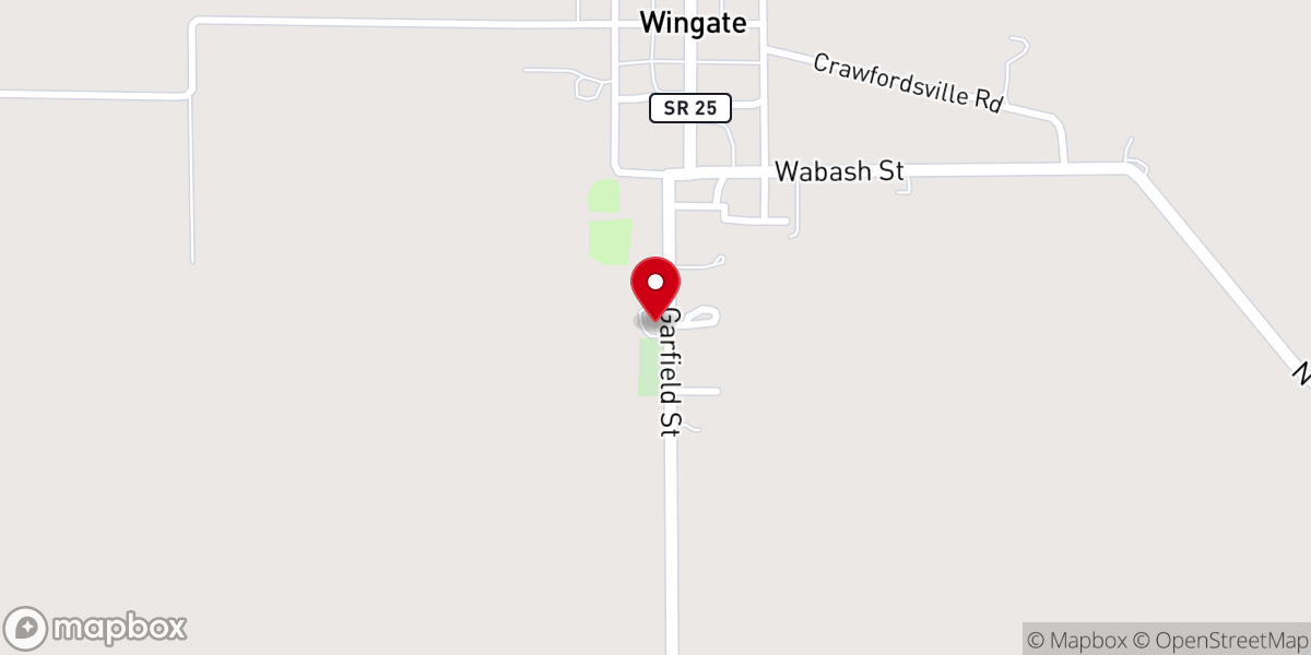 Map showing location of Pleasant Hill UCC