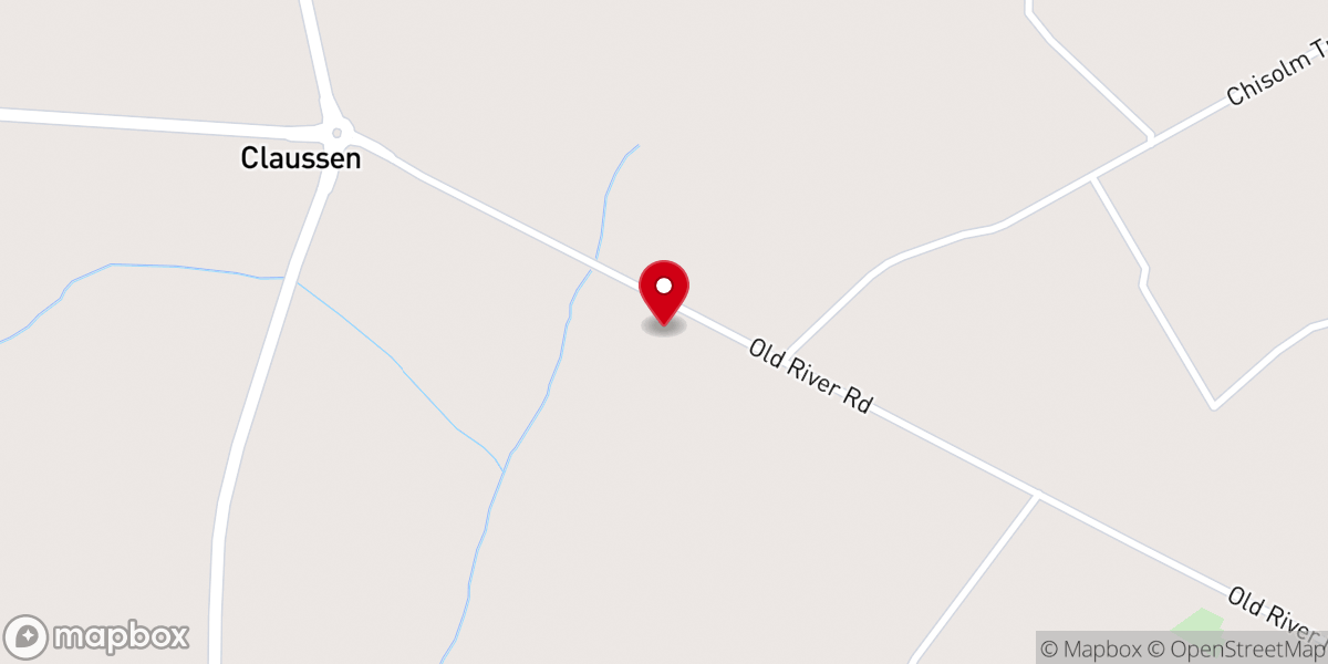 Map showing location of Hopewell Presbyterian Church