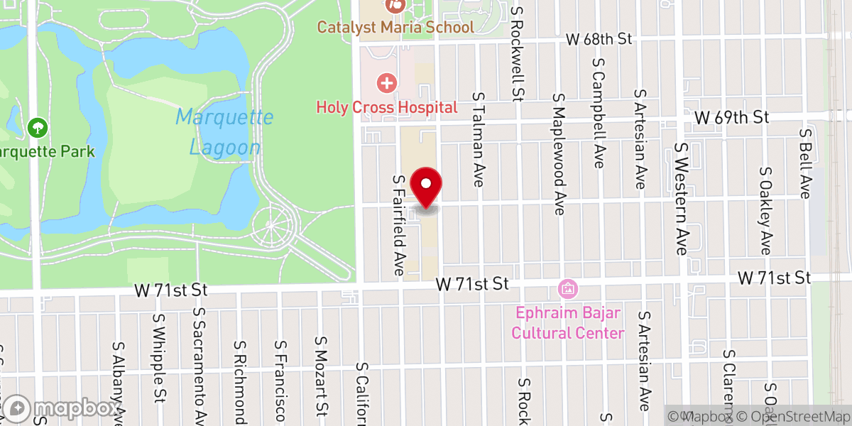 Map showing location of St Adrian Catholic Church (Mary Mother Of Mercy Parish)