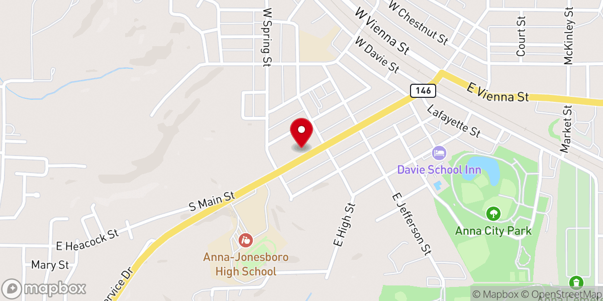 Map showing location of Historic St. Anne's