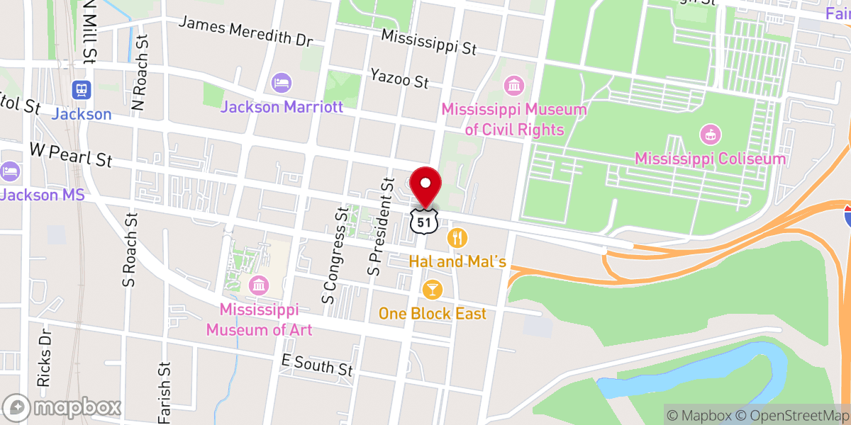 Map showing location of Watchman for Israel Inc