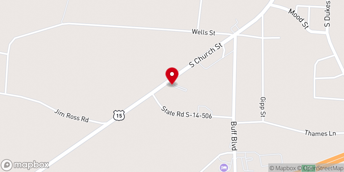 Map showing location of Harvin Manor Apartments