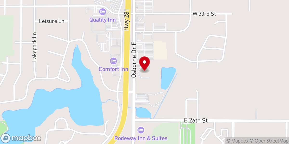 Map showing location of Lifehouse Church