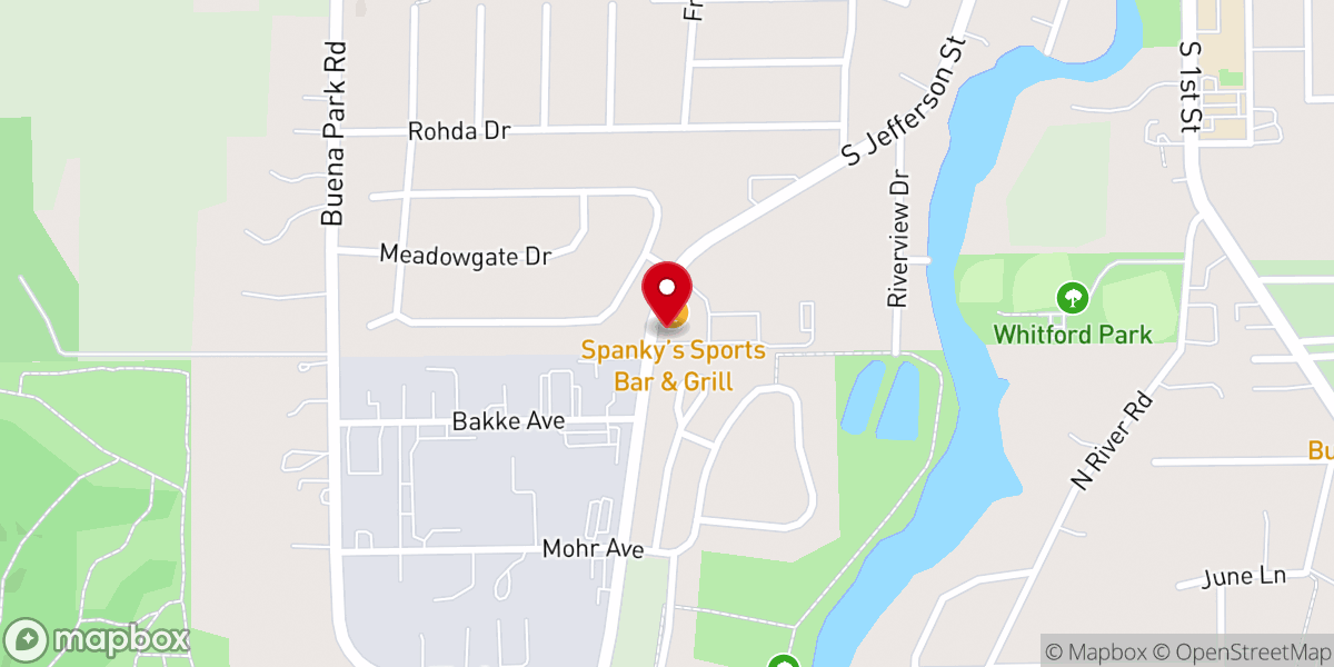 Map showing location of Community Church
