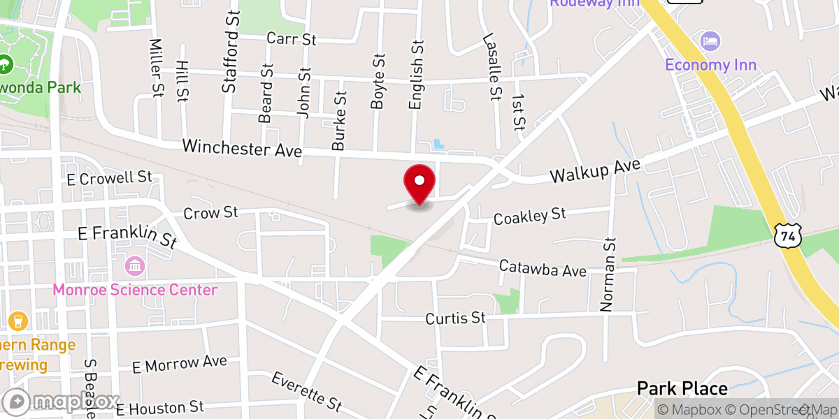 Map showing location of Greater St James Glorious FBH Church of God