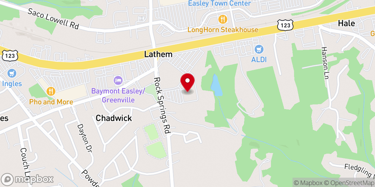 Map showing location of Impact Center