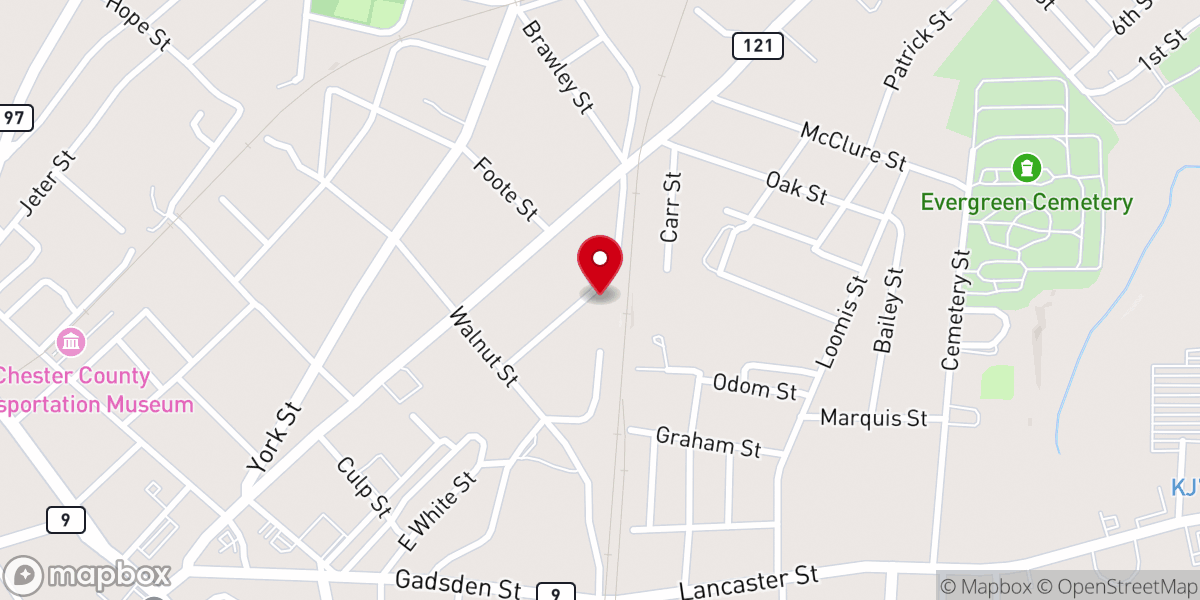 Map showing location of Word & Spirit Christian Fellowship