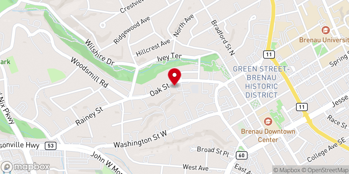 Map showing location of One Way Community US Inc