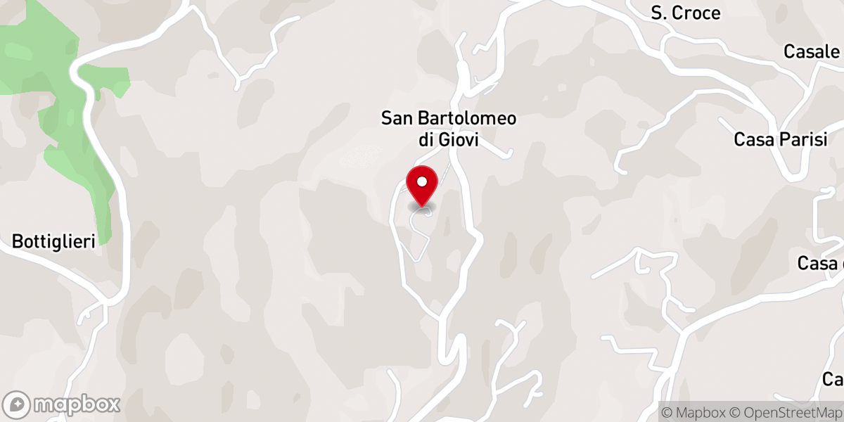 Map showing location of Chiesa San Bartolomeo Apostolo Giovi Salerno