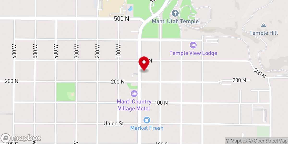Map showing location of Mormon Pioneer National Heritage Area