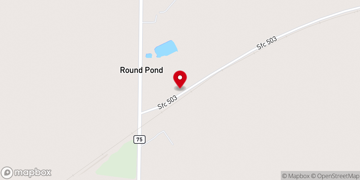 Map showing location of Cedar Grove Church of Jesus Christ